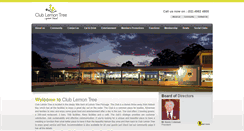 Desktop Screenshot of clublemontree.com.au